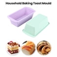 thumbnail image 3 of KMSS Silicone Bread Loaf Pans for Baking, 1/4pcs Silicone Loaf Pans Toast Mold for Homemade Bread, Meatloaf, Banana Bread, Loaves, Toast, Cakes, 3 of 6