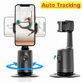 thumbnail image 1 of 360 Auto Face Tracking Gimbal AI Smart Gimbal Face Tracking Auto Phone Holder For Smartphone Video Vlog Live Stabilizer Tripod, 1 of 4