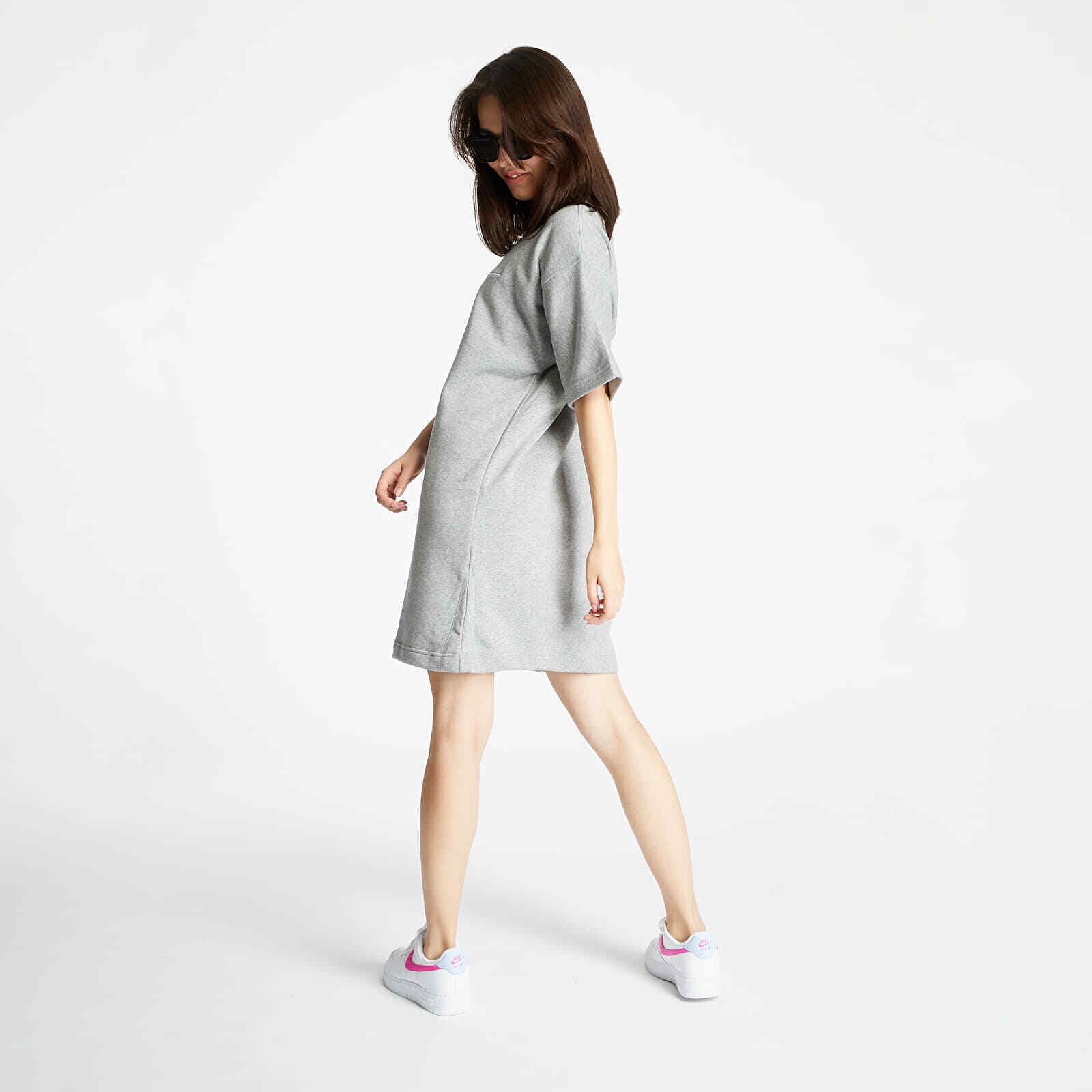 Nike W NSW Dress Ft M2z Dresses Women Grey S Short Dresses