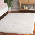 thumbnail image 2 of SAFAVIEH Hudson Jacques Solid Shag Area Rug, Ivory, 4' x 6', 2 of 11
