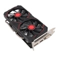 thumbnail image 1 of Tarjeta de Gráficos de PC de Juegos, Rendimiento ESTABLE EFICENTE RX580 8GB GDDR5 CARJETA DE 256 BIT DE GRÁFICOS Enchufar y Jugar Ventilador dual para Computadora, 1 of 7