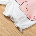 thumbnail image 3 of Cathalem Baby Boy Shirt Set Toddler Boys Girls Character Print Casual Romper Jumpsuit Playsuit Boy Easter Outfit Childrenscostume White 12 Months, 3 of 5