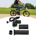 thumbnail image 1 of Speed Control Grips, 48V Throttle Grip ABS Speed Governing  For Bike Conversion, 1 of 8