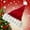 B_ Red, variant on Unisex Classic Santa Hat with Oversized Plush Trim Pom Pom Tip for Winter House Party Gift Exchange Neighborhood Meetup Thick Warm Silhouette Holiday Costume Accessory Pink