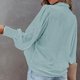 thumbnail image 4 of Camisas casuales de manga larga para mujer, blusa de manga larga con solapa, blusa de manga larga para mujer, blusa de moda, diseño de vanguardia, 4 of 6