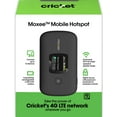 Cricket Wireless Moxie Mobile Hotspot, 256MB, Black Prepaid Hotspot