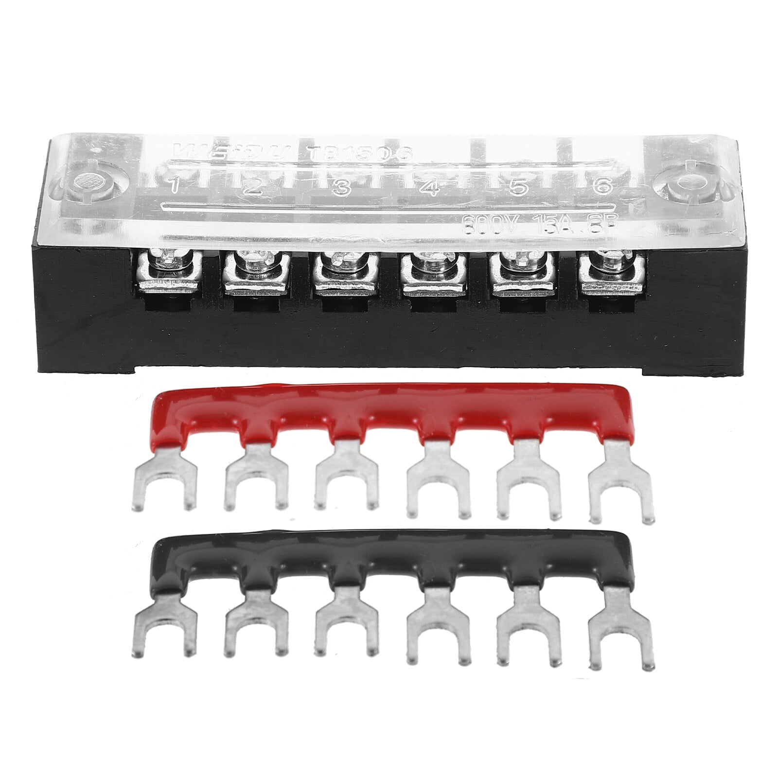 Terminal block set 5 Sets Terminal Block 600V 5A 6 Position Terminal
