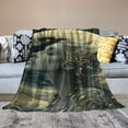 thumbnail image 2 of Creowell Sun and Moon Super Soft Throw Blanket Throw for Sofa Couch Bed Fluffy Flannel Blanket Machine Washable Nap Blanket Bed Spread 40x50in, 2 of 6