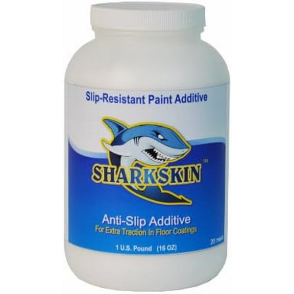 Shark Skin Anti-slip Paint Additive Adds Traction to Floor Coatings - 1 Lb  for 5 Gallons Paint$$Tools & Hardware Other