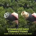thumbnail image 4 of Sun Joe 25ft Medium-Duty Pressure Washer Extension Hose for SPX Series & Others, 4 of 8