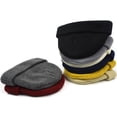 thumbnail image 4 of SikaFu Explosion Autumn And Winter Vocal Dome Warm Short Bao Toutou Melon Leather Hat Pure Covered Hat Men's Women's Tide, 4 of 9