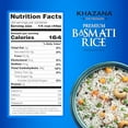 thumbnail image 2 of Khazana Authentic Premium Basmati .. Rice - 10lb Resealable .. Zipper Bag | Non-GMO, .. Gluten-Free, Kosher & Cholesterol-Free .. | Aromatic & Flavorful .. Grain From India, 2 of 3