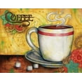 thumbnail image 2 of Knold, Donna 14x12 White Modern Wood Framed Museum Art Print Titled - Spring Coffee, 2 of 4