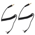 thumbnail image 4 of Cable de Sincronizació de flash de 3.5 mm una PC machista, enchufe de Respesta ráspida universal y reproducción de cable de cable de sincronizació de pc flash 2 piezas sensibles, 4 of 7