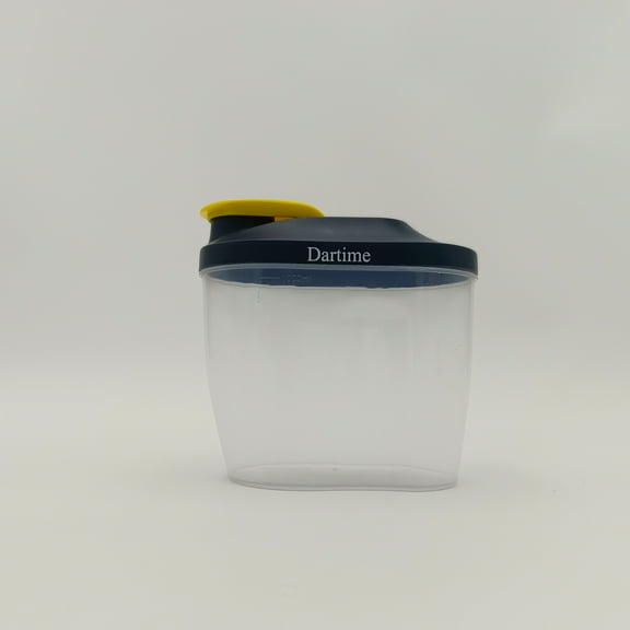 Dartime Kitchen containers Clear Plastic Food Storage Container with Flip-Top Lid