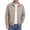 Khaki, variant on Men's Fashion Golf Bomber Jacket Windbreaker Zip Up Coats Outwear with Pockets Work Daily Casual Cargo Jackets