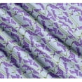 thumbnail image 3 of Soimoi Cotton Poplin Fabric Leaves & Lavender Shirting Decor Fabric Printed Yard 42 Inch Wide, 3 of 7