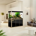 thumbnail image 7 of Aqua Dream 135 Gallon Tempered Glass All-in-one Aquarium Black With Gold, 7 of 7