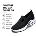 thumbnail image 3 of CHICVOMEY Comfort Air Cushion Sneakers for Women Lightweight Slip‑On Walking Shoes Fashion Versatile Sneakers Ideal for Daily Wear & Walking, 3 of 8