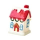 thumbnail image 5 of Adorno navideño en miniatura de cerámica para casa, decoración del hogar, regalo de cumpleaños, multiusos Casa adosada roja, 5 of 9