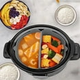 thumbnail image 3 of Silicone Slow Cooker Liners Food Grade Silicone Slow Cooker Slow Cooker Dividers Double Slow Cooker A, 3 of 5