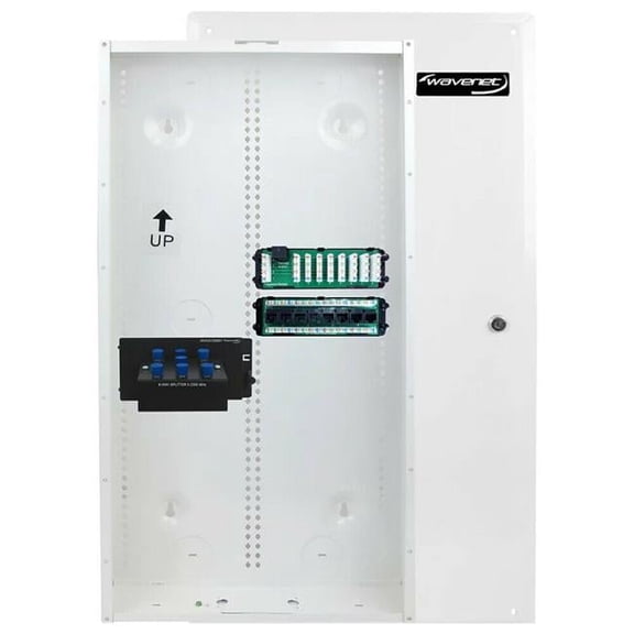 Wavenet 3022-N 28 in. Structured Wiring Enclosure Combo Kit with Three Modules