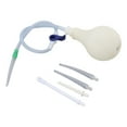thumbnail image 2 of Ducha vaginal de silicona con cabezal curvo suave de gran capacidad de 320 ml para limpieza anal en casa., 2 of 14
