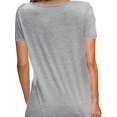 thumbnail image 2 of MORTTIC Women's Casual Short Sleeve T-Shirt Funny Letter Print Crew Neck Graphic Tee Top, 2XL, 2 of 4