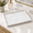 Star White, variant on Carrara White Marble Serving Tray for Bathroom Kitchen Home Decor and Wedding
