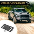 thumbnail image 3 of Soporte de Placa de Matrícula Unique Bargains para Ford F-150 2021-2023 Soporte de Placa de Matrícula del Parachoques Delantero con Tornillos 1 Juego, 3 of 6