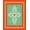 Orange, Pattern 4, variant on ODIKA 4'x6' Machine Washable Non-Slip Area Rug, Elegant Jacquard Medallion with Ornate Floral Accents High Traffic Rug, Gold, 665490