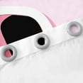 thumbnail image 3 of Erosebridal Initial B Letter Curtains for Living Room, Princess Bow 30%-50% Blackout Curtains Set of 2 (38x45), Pink Monogrammed Curtains and Drapes (38x45), Window Curtains Room Decor, 3 of 6