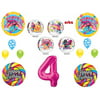 TROLLS 4th Orbz Happy Birthday Party Balloons Decoration Supplies Poppy Branch Movie