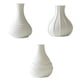 thumbnail image 1 of 3 jarrones de de , floreros, decoraciones hechas , accesorios kusrkot maceta blanca, 1 of 8