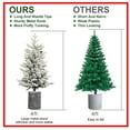 thumbnail image 3 of 4.5 ft. Pre-Lit LED Full Spruce Artificial Christmas Tree with 150 Twinkling Warm White Lights & 19 Pine Cones, 3 of 5