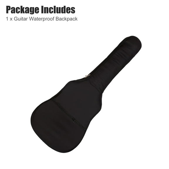 Guitar Bag Upgraded Premium Version for 41 42 Inch Acoustic Guitar Gig Bag 0.3mm Thick Sponge Overly Padded Waterproof Guitar Case Soft Guitar Backpack Case