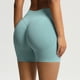 thumbnail image 5 of Pantalones Cortos de Yoga de Cintura Alta, Cómodo Fitness Deportivo, Pantalones de Secado Apretados Transpirables para Mujeres, 5 of 9