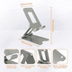 thumbnail image 3 of Soporte Base De Celular Plegable Plateado, 3 of 5