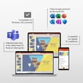 thumbnail image 3 of Licencia Microsoft 365 de 3 meses Personal Descargable Hasta en 5 Dispositivos  Android, Apple iOS, Mac OS, Windows, 3 of 4