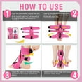 thumbnail image 4 of Plantar Fasciitis Night Splint-Upgrade 3 Adjustable Planters Facetious Relief Brace,Plantar Fasciitis Relief Women Men Straps,Support Relief Foot Drop Achilles Tendonitis Day Night(Gray-2PC), 4 of 7