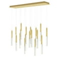 thumbnail image 1 of Dragonswatch Integrated LED Satin Gold Chandelier, 1 of 3