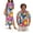 Colorful Floral, variant on Matching Vacation Outfits for Couples Tropical Flora Women's Casual Dresses & Men's Hawaiian Shirt Quick-dry Maxi Dress with Soft Fabric Gifts for Couples
