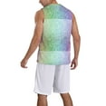 thumbnail image 2 of Sikiie Beautiful Glitter Basketball Jersey Reversible Men's Mesh Athletic Sports Shirts Training Practice S-4XLSmall, 2 of 6
