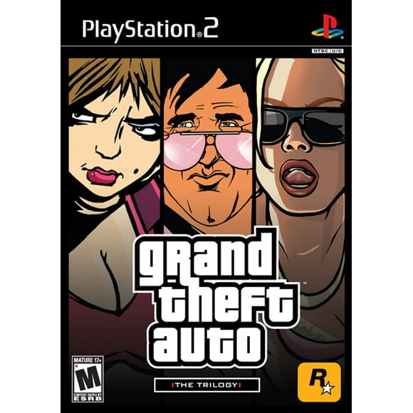 Gta Grand Theft Auto Trilogy (PS2)
