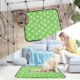 thumbnail image 7 of RMDQTR 3Pack Set of Small Pet Potty Pads Reusable Ultra-Absorbent Pet Training Pads Leak-Proof Pet Pads Green Paw Print Pattern, 7 of 7