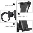 thumbnail image 3 of Homoyoyo Stroller Tablet Rack Bike Mount Tablet Holder Black ABS 1Pack, 3 of 5
