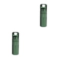 thumbnail image 4 of Yuarrent Cajas de almacenamiento de pastillas para el hogar Pastillero de aleación de aluminio Contenedor organizador de transporte de tabletas Verde 2piezas, 4 of 6