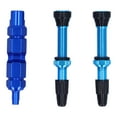 thumbnail image 3 of 1.6in Tubeless Valve Stem French Type Brass Detachable for Road Bicycles Mountain BikesBlue, 3 of 5