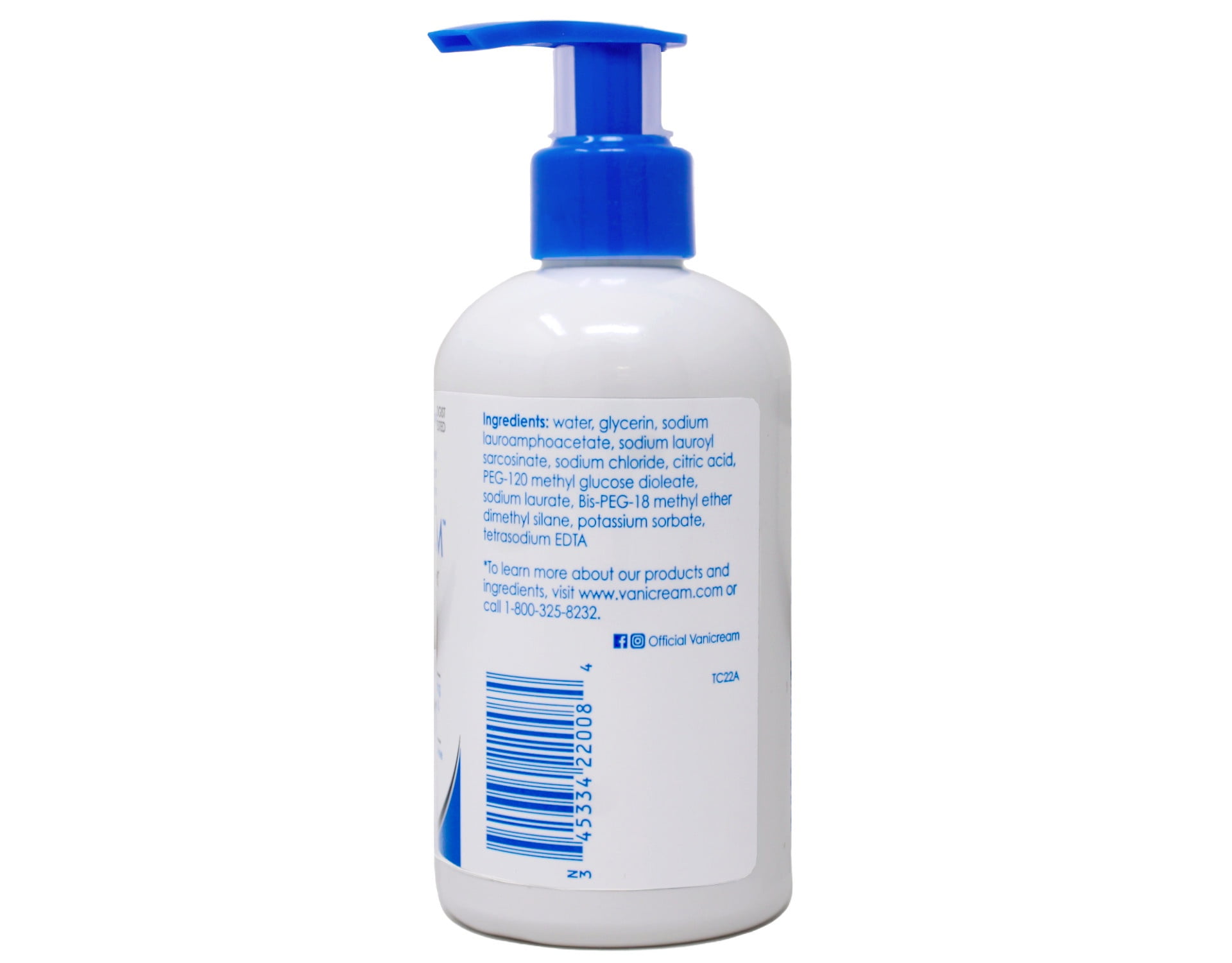 Vanicream, Liquid Cleanser, For Sensitive Skin, 8 fl oz Pack of 2