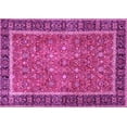 thumbnail image 1 of Ahgly Company Indoor Rectangle Persian Pink Traditional Area Rugs, 8' x 10', 1 of 4
